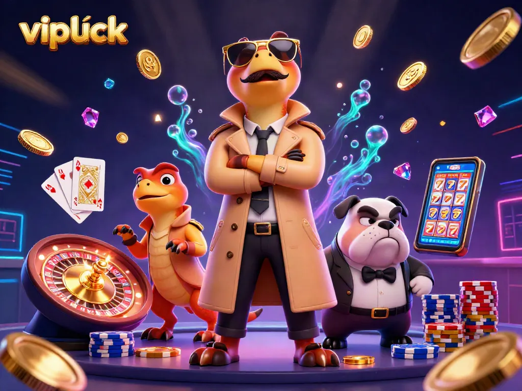 Experience the thrill of vipluck at the casino with raptors and golden games!