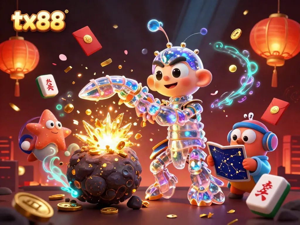 tx88 introduces thrilling underwater adventure as vibrant characters engage in a quest for riches.