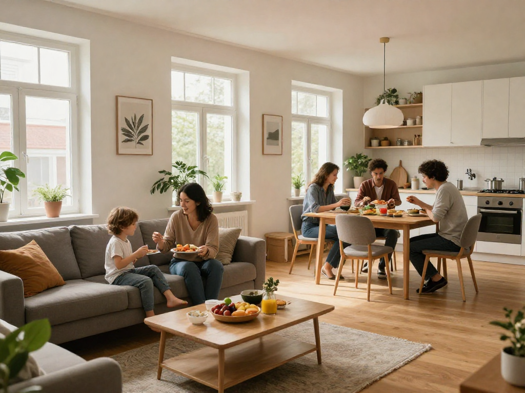 Monteurzimmer Hannover: Gemütliches Apartment in Hannover mit modernen Annehmlichkeiten.